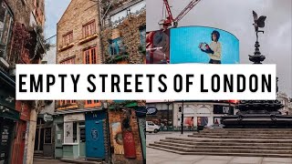 Empty streets of London | Empty streets lockdown | Empty London |Empty cities during lockdown | LDN