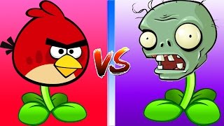 Plants vs Zombies: Mod ZomPlant vs PvZ Angry Birds | Team Plants vs Zombies screenshot 1