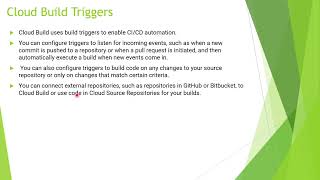 Working With Cloud Build Triggers in Google Cloud (GCP)