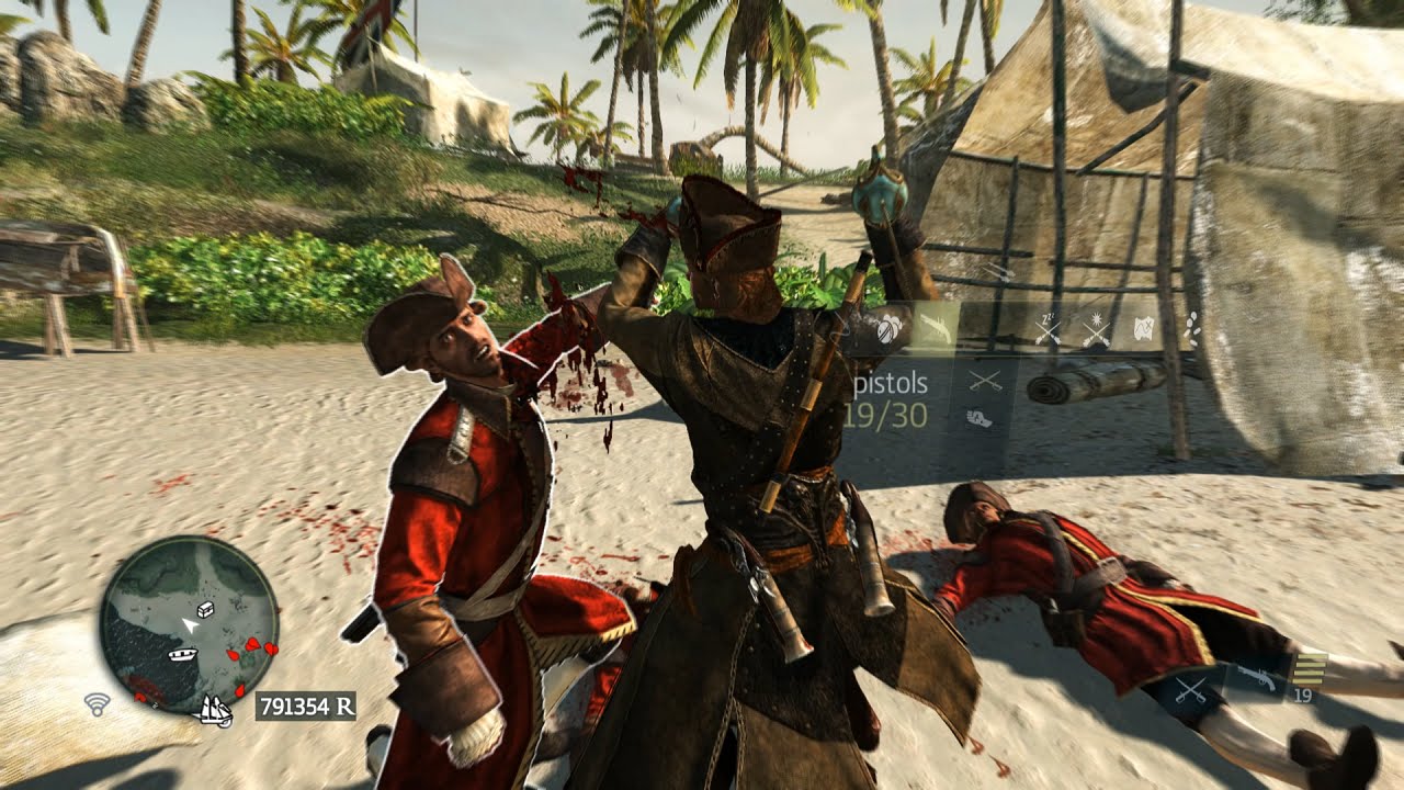 Assassin's Creed 4 BLACK FLAG : Edward The Legend Outfit & Outrageous  Assassinations - YouTube