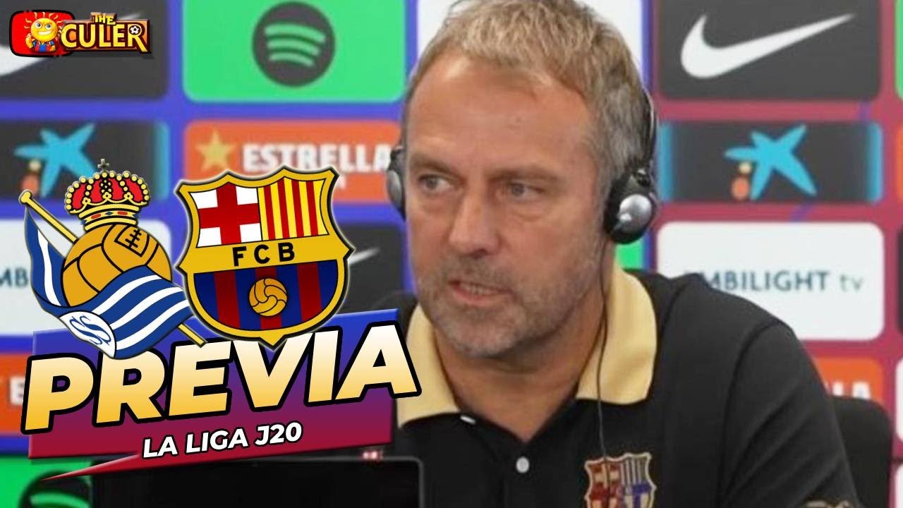 Rueda prensa HANSI FLICK: REAL SOCIEDAD v FC BARCELONA
