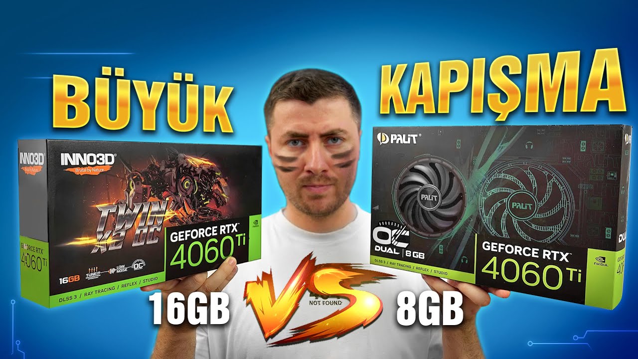 RTX 4060 Ti 8GB vs RTX 3060 12GB  Does More VRAM Mean More FPS? 