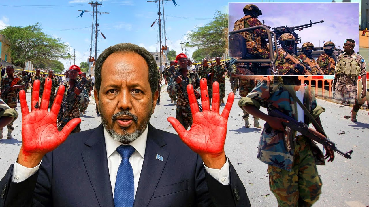 XASAN SH oo Gacan ku dhiigle noqday, Xalane oo caawa looga wacay Iyo B/Habargidir oo Hub iyo Ciidan-