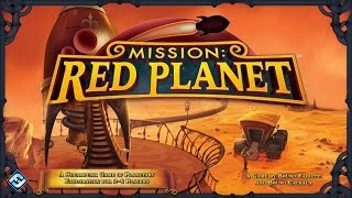 Let's Play Mission Red Planet - Full Board Game Play Through