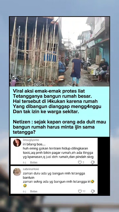 Jauhk4n hamb4 modelan tetangga yang seperti ini