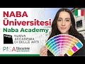 Naba Üniversitesi (Naba Academy) | Giriş Koşulları Bölümler ve Burs İmkanları | İtalya'da Eğitim