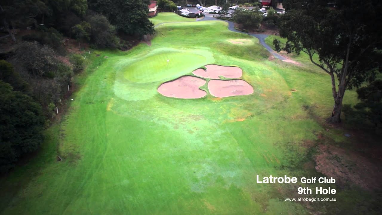 Latrobe Golf Club 9th Hole YouTube