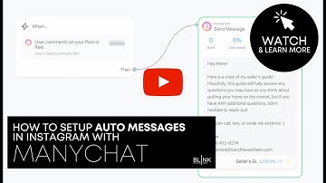 HOW TO: Set up an Instagram Auto Message or Giveaway via Manychat - Freebie giveaway on Manychat