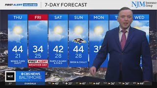 Winter weather returns to Maryland by end of the week