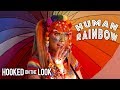 Meet the rainbow lady  hooked on the look