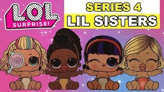 Lol Surprise Series 4 Decoder Lil Sisters Revealed L.o.l. Sneak Peek Series Eye Spy Lil Sis
