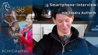 Smartphone Interview mit Sandra Auffarth