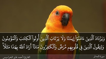 الصفحة 576 سورة المدثر بصوت القارئ المهندس أحمد فايز الحراسيس