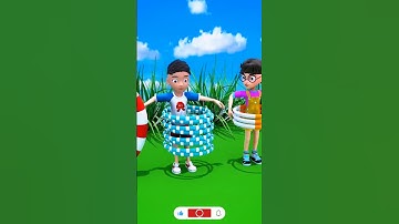 Tung Tung Tung Sahur Nick And Tani Funny Moments#familyfun #animation #nickandtani   #shorts