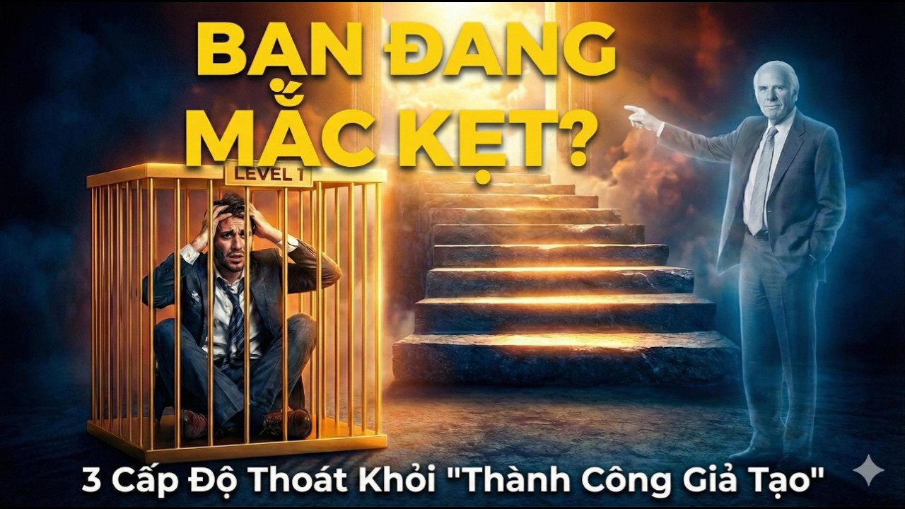 3 Cảnh Giới Của Người Thành Đạt - Sự Thật Về Tự Do: Bài Học "Vỡ Lòng" Từ Jim Rohn