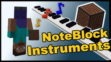 [1.13 Minecraft] Noteblock Musical Instruments - Command Datapack