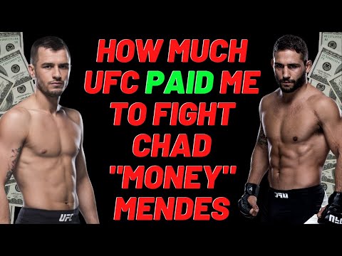 How much UFC paid me to FIGHT Chad 