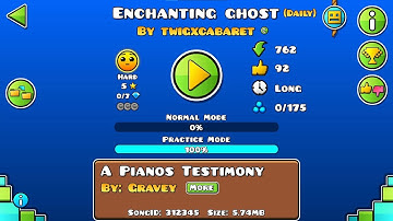 136# Enchanting Ghost By twigxcabaret (3/3 coins) 2.11 | Daily Level #dailydash