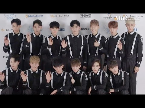 [스타영상] 세븐틴(Seventeen) 슈퍼서울드림콘서트 2016 레드카펫