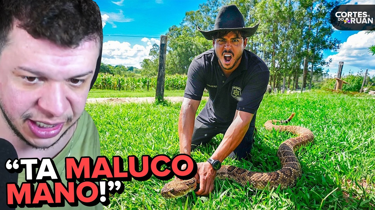 🚨 APARECEU OUTRA COBRA CASCAVEL NA FAZENDA BLACKSTONE! - Cortes do Aruan