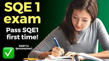 SQE1 preparation (2021) 🧑‍🎓📚 Part 14 - Processions