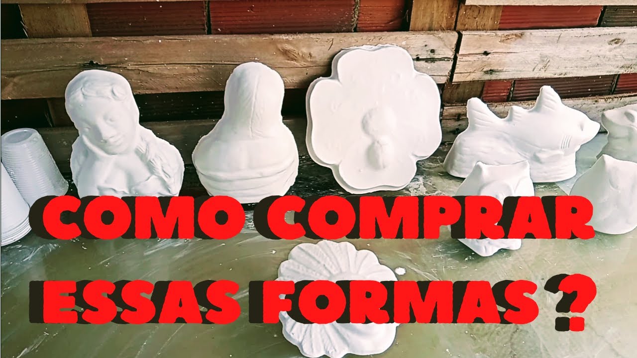 MAIS NOVIDADES EM FORMAS PARA ARTESANATO DE GESSO ? E COMO PREPARAR O ...