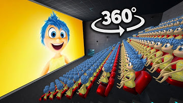 Inside Out 2 360° - CINEMA HALL | VR/360° Experience [ JOY EDITION ]
