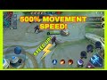 500% MOVEMENT SPEED IN CREATION CAMP! MOBILE LEGENDS BANG BANG