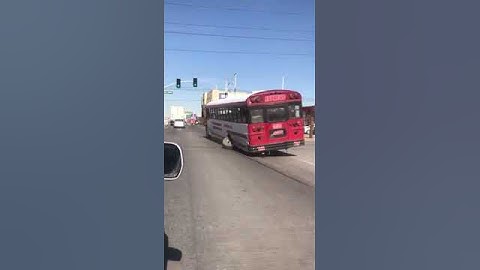 Transporte Público de porquería en Ciudad Juárez.
