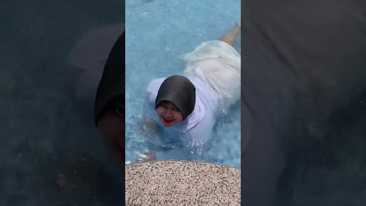 renang edisi serba putih part 3