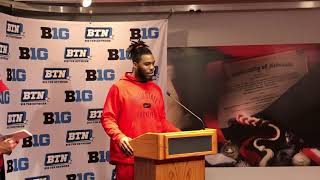 Ohio State DE Tyreke Smith Nebraska postgame interview