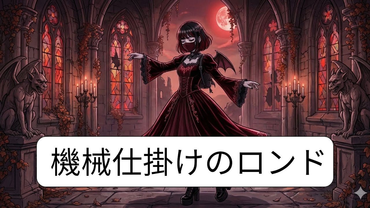 【Symphonic Gothic Rock】機械仕掛けのロンド - YOIN | アニメOP風の激しいワルツ