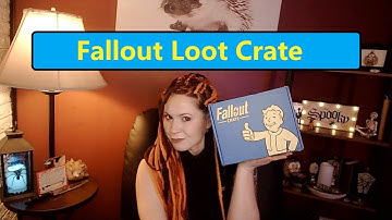 Unboxing of Fallout crate from loot crate! #lootcrate