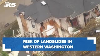 Risk of landslides in western Washington due to Bolt Creek fire