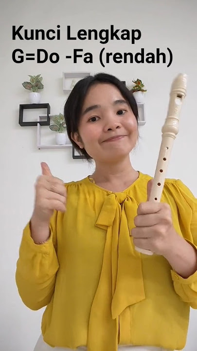Yuk belajar alat musik Seruling With Miss Meryl😍 Kunci G=Do-Fa (Rendah). Jangan lupa diSave❤️