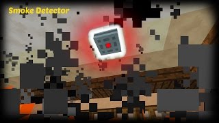 Minecraft - How to make a Smoke Detector