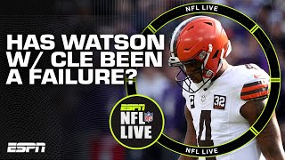ABJECT FAILURE! 🗣️ Marcus Spears doesn't hold back on Deshaun Watson w\/ the Browns | NFL Live