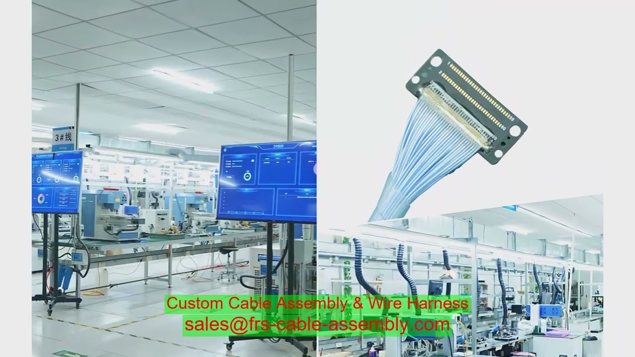 0.60mm Pitch 2pin-16pin Wire Connector I. D. C Style Equivalent to Jst Xsr wire harness aerospace