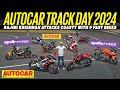 Autocar track day 2024  9 bikes battle it out on coastt  track day  autocarindia1