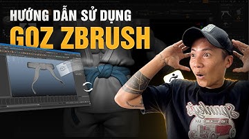 ZBrush Tips | Part 4 - Cách sử dụng GoZ | CG3D TUTORIAL #zbrush #cg3d
