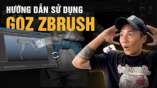 ZBrush Tips | Part 4 - Cách sử dụng GoZ | CG3D TUTORIAL #zbrush #cg3d