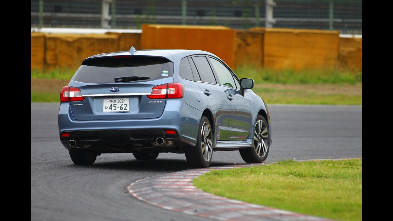 2014レヴォーグ筑波アタック_清水和夫＆新井敏弘