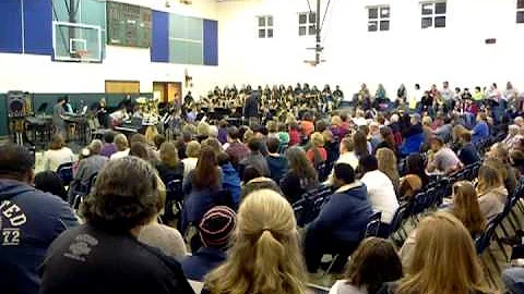Louisa County Wind Ensemble Kevin Collier on bass