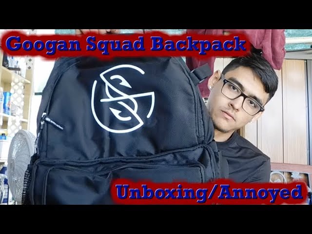 Googan Squad Backpack Unboxing 