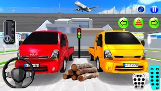 New 2 Pickup Truck Parking in Villa - 3D Driving Class - Car Game screenshot 1