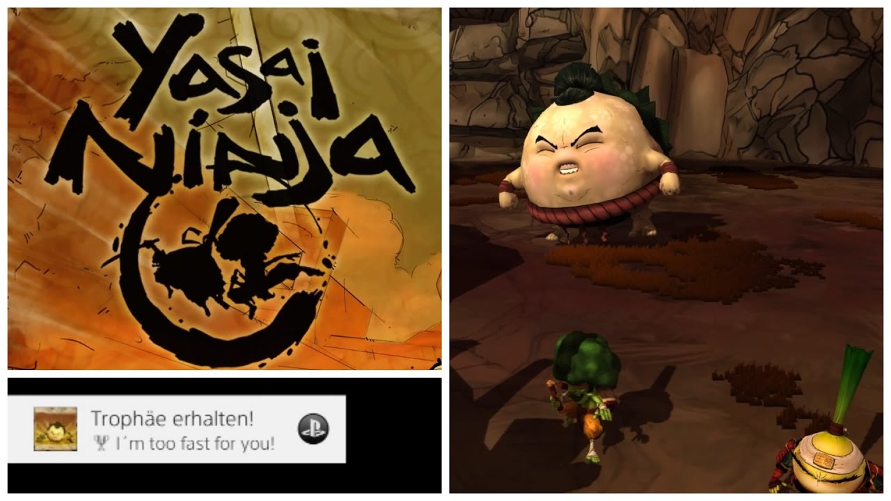 YASAI NINJA "Im too fast for you"