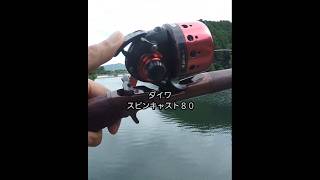 ダイワ スピンキャスト８０ ７g 飛距離