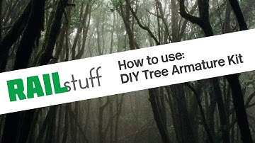How to make DIY tree armatures for model railways and dioramas cheaply!