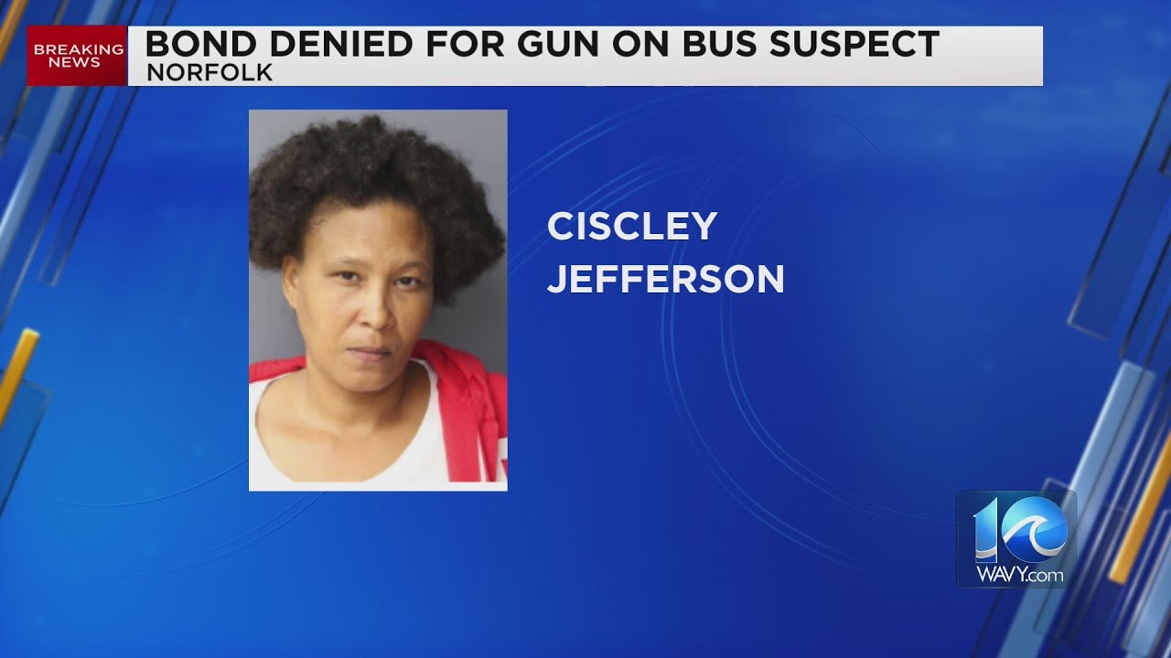 Woman accused of brandished gun at school bus in Norfolk denied bond ...