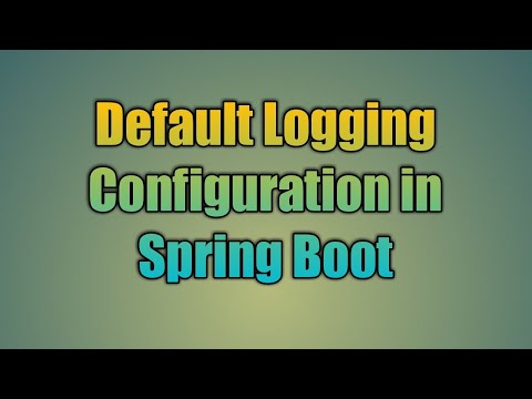 36.Default Logging Configuration in Spring Boot
